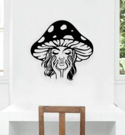 Mushroom lady