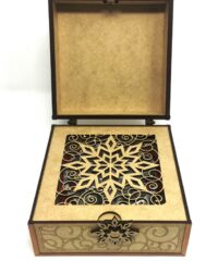 Snowflake ornament box