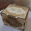 Cookie Box Wooden Box With Lid