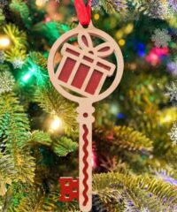 Gift Key Ornament