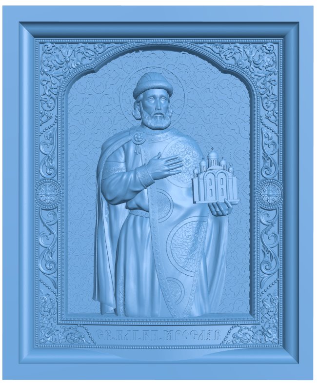 Icon St. Yaroslav the Wise