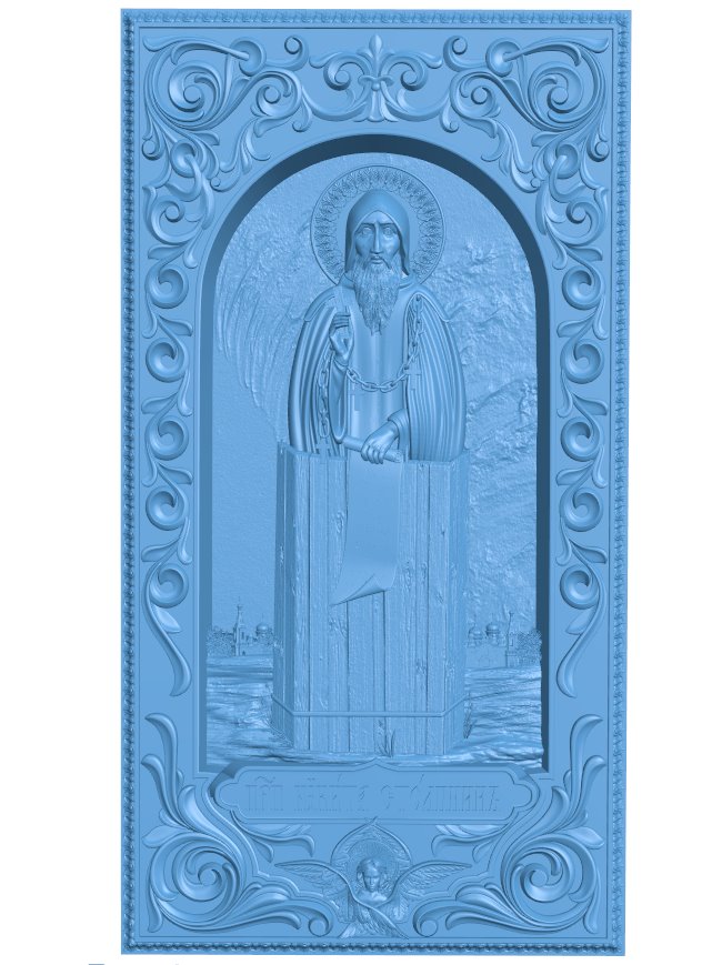 Icon of St.Nikita Stolpnik