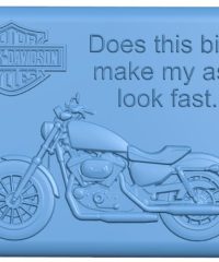 Painting of Harley Davidson motorcycles