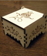 Small Wooden Box Trinket Box