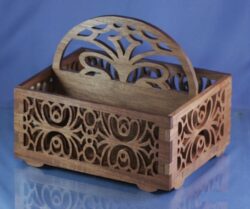 Wooden Tote Box