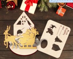 Christmas Card Stand