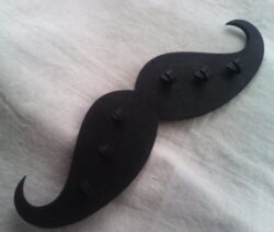Mustache Shaped Hanger