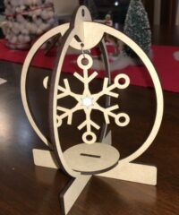 Snowflake Ornament Standing
