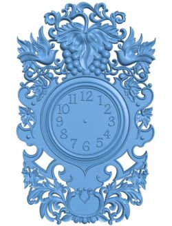Wall clock pattern