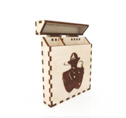Wooden Cigarette Box