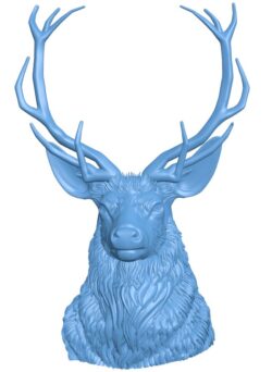 Deer head pattern