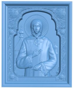 Icon Saint Xenia of Petersburg