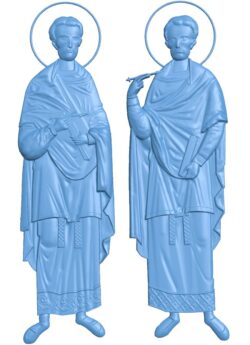 Icon of Saints Cosmas and Damian