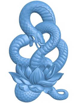 Snake lotus pendant