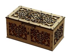 Box With Handle And Lock