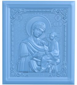 Icon of Mother of God Tikhvinskaya