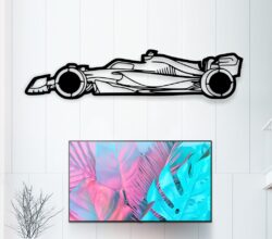 Racing car wall