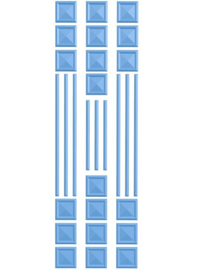 Door frame pattern (12)