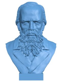 Dostoevsky bust – man