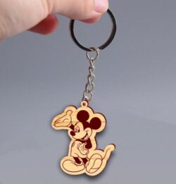 Mickey keychain