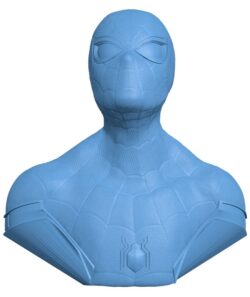 Repaired spiderman bust
