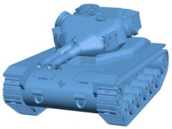 Twin gun tank