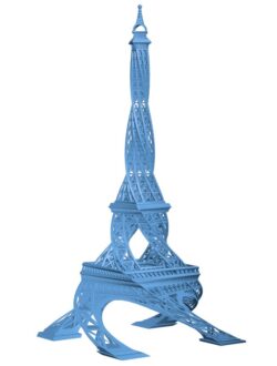 Twisted Eiffel tower